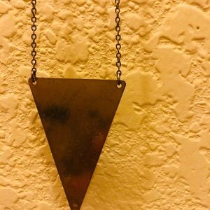 Triangle necklace